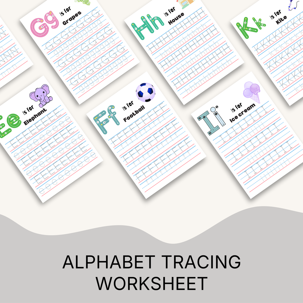 ABC Alphabet Tracing Worksheet