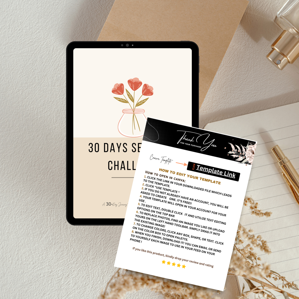 30 Days Self Love Challenge
