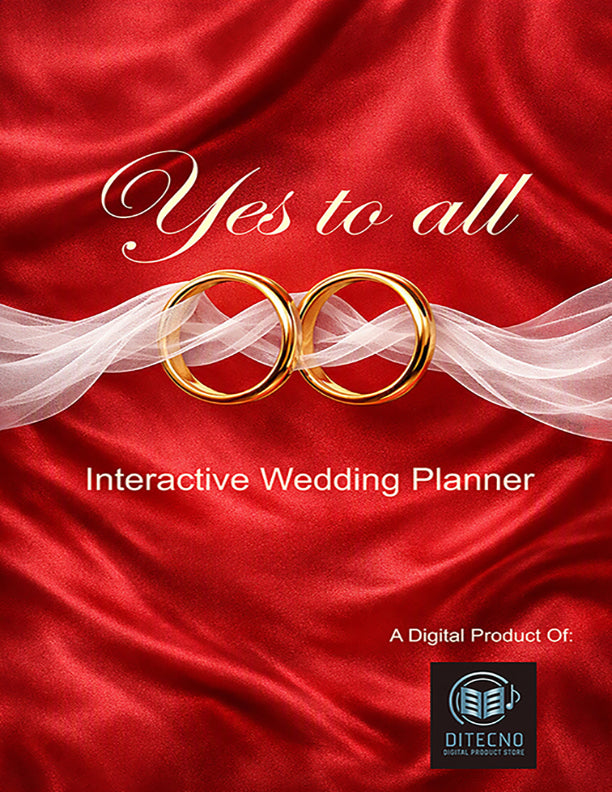 Yes To All Interactive Wedding Planner
