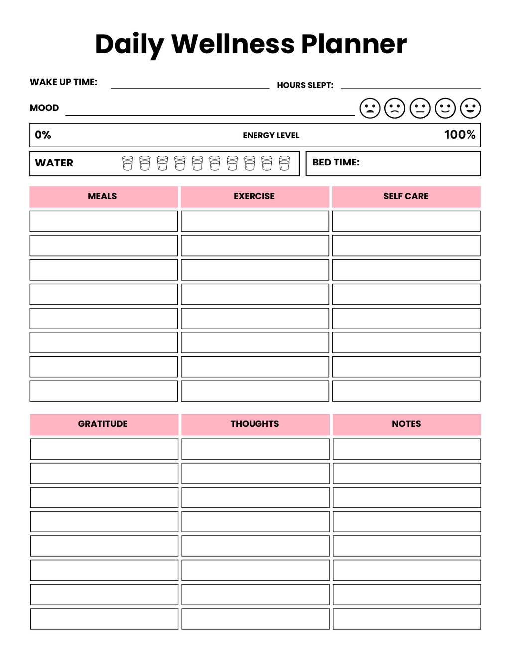 Wellness Journal