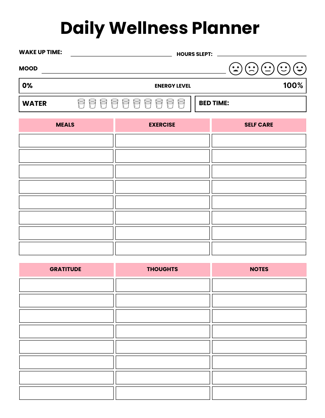 Wellness Journal