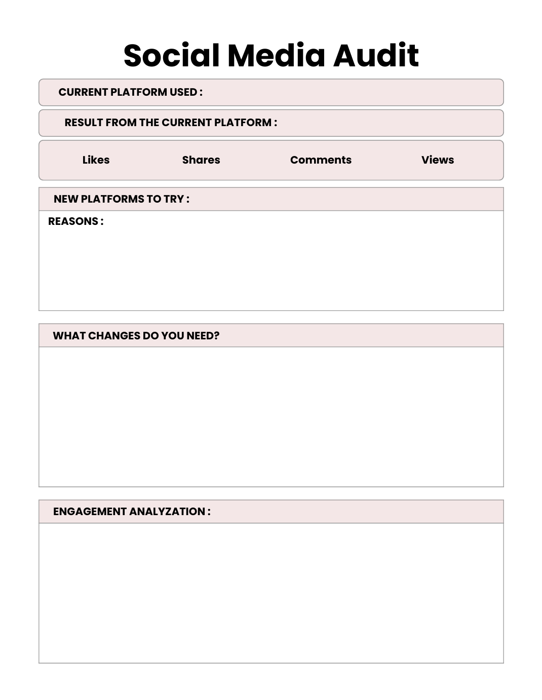 Social Media Planner
