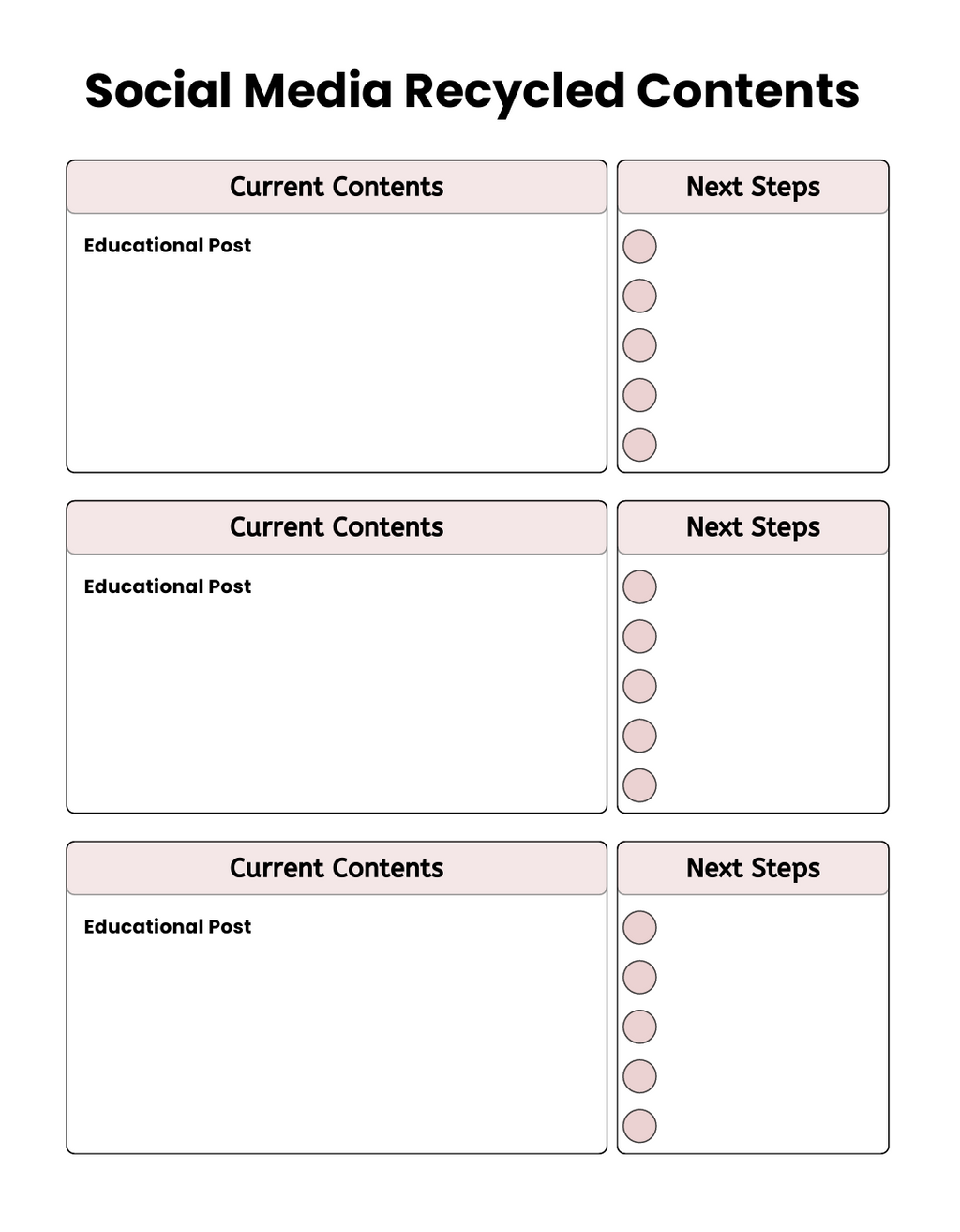Social Media Planner