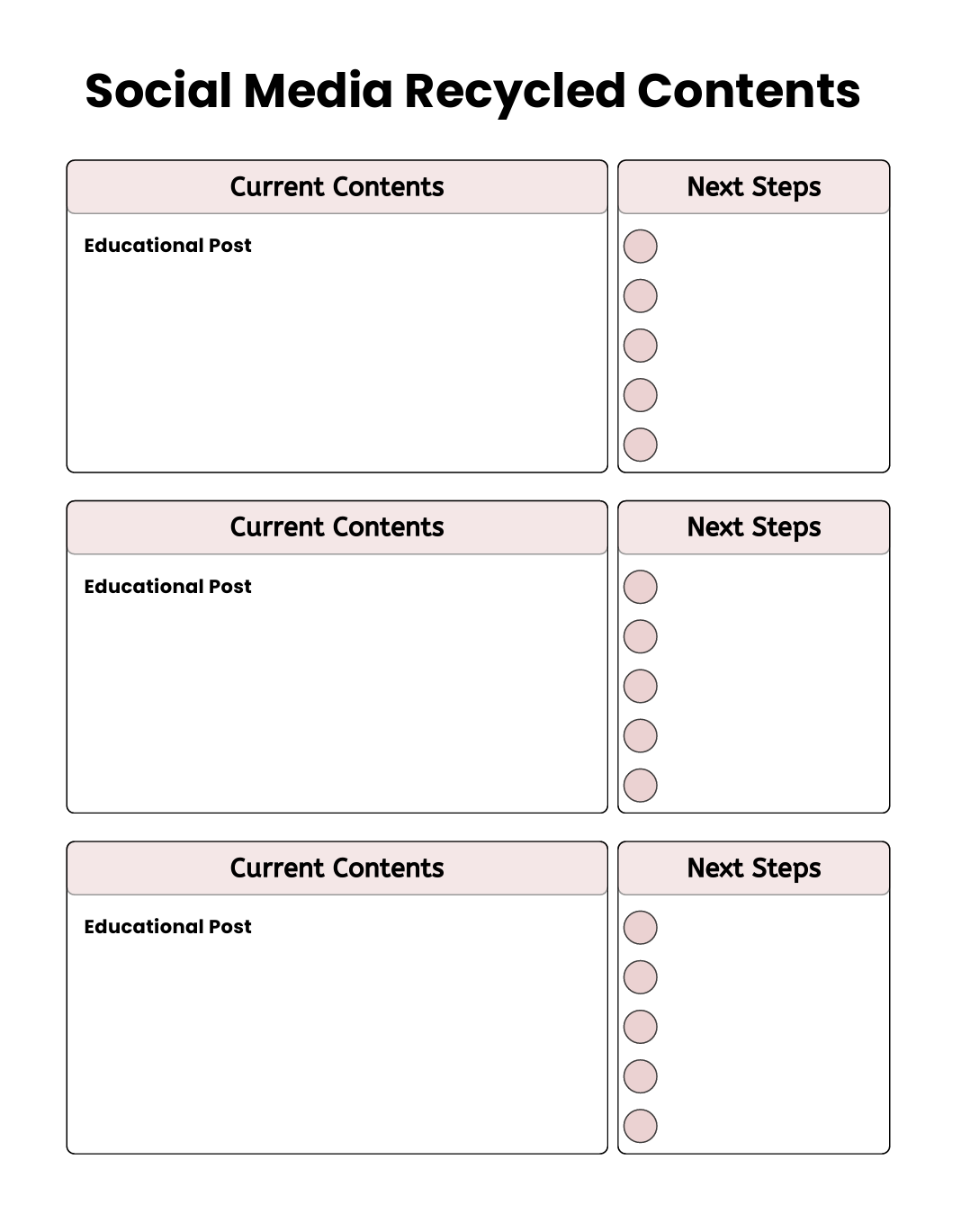 Social Media Planner