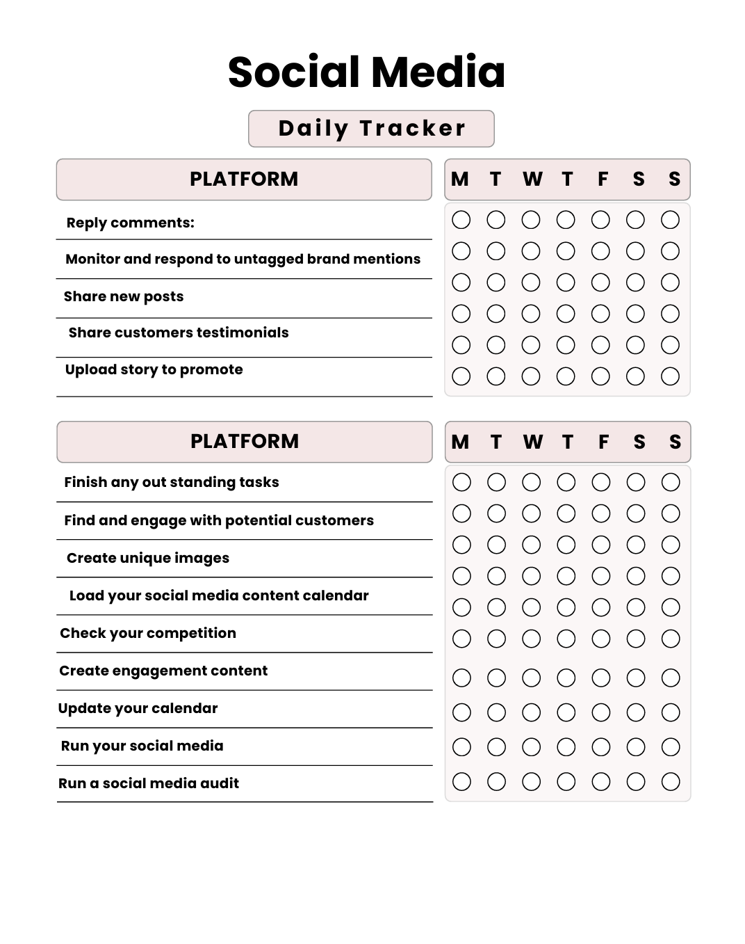 Social Media Planner