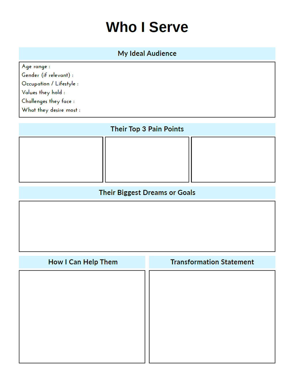 Social Media Content Creator Planner