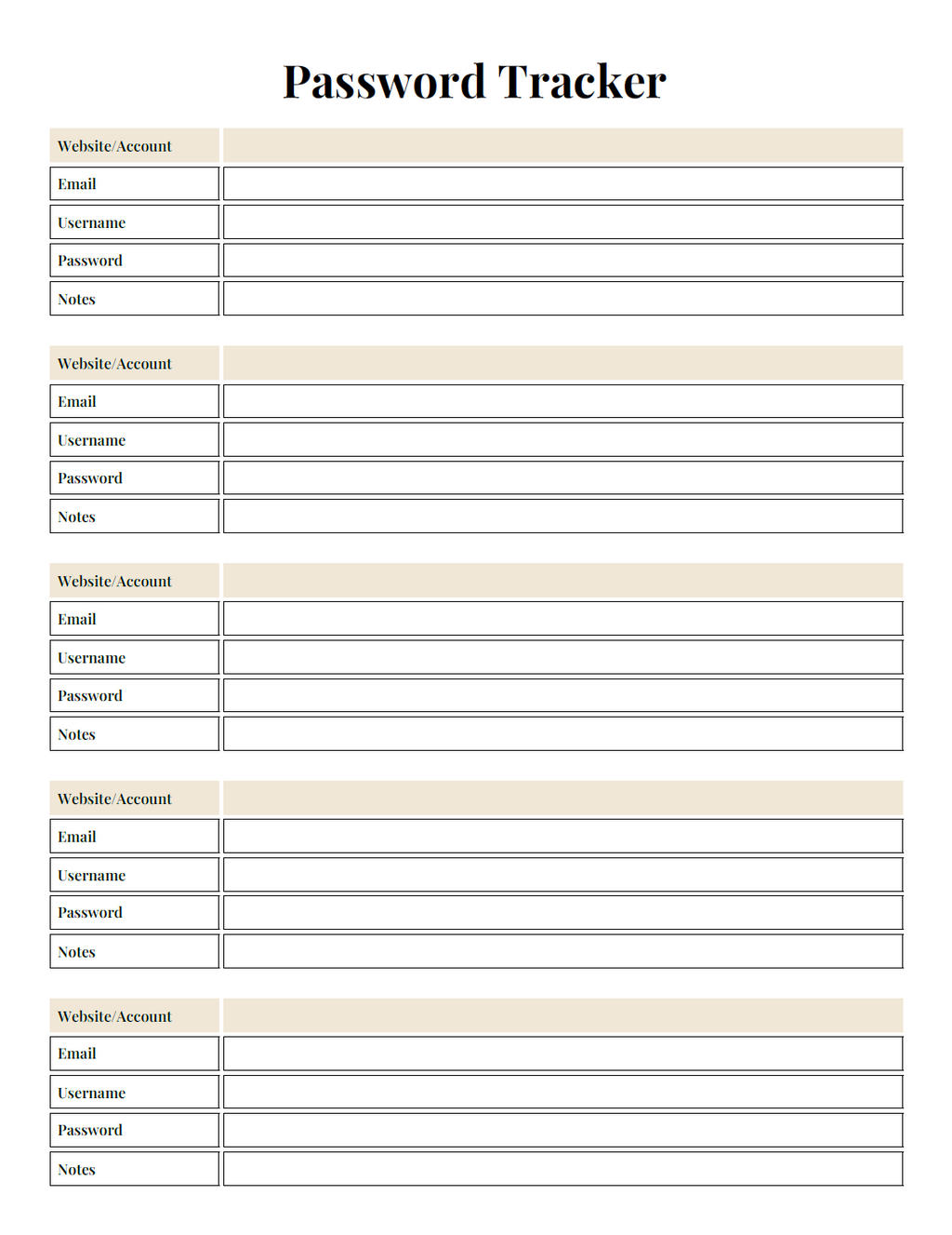 Monthly Budget Planner