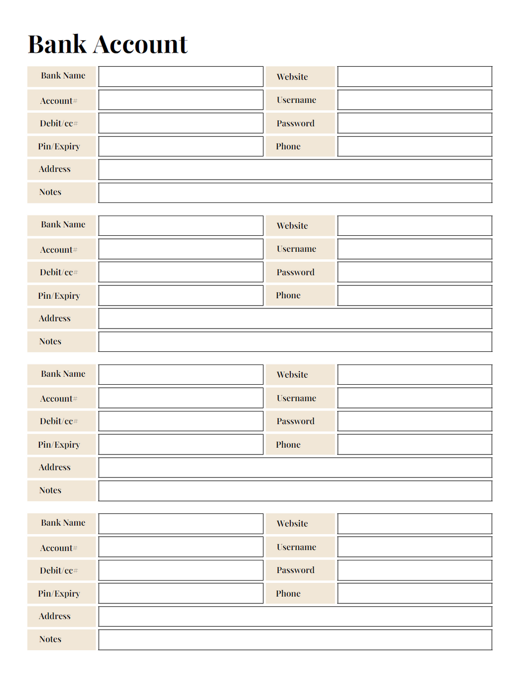 Monthly Budget Planner