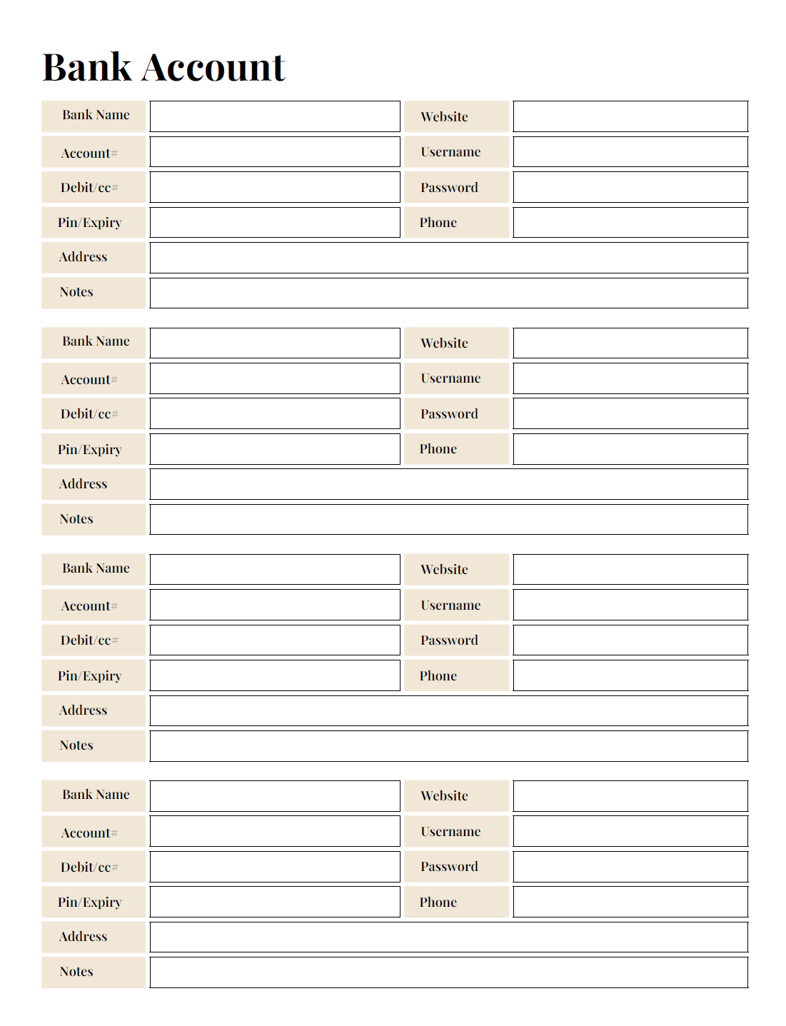 Monthly Budget Planner