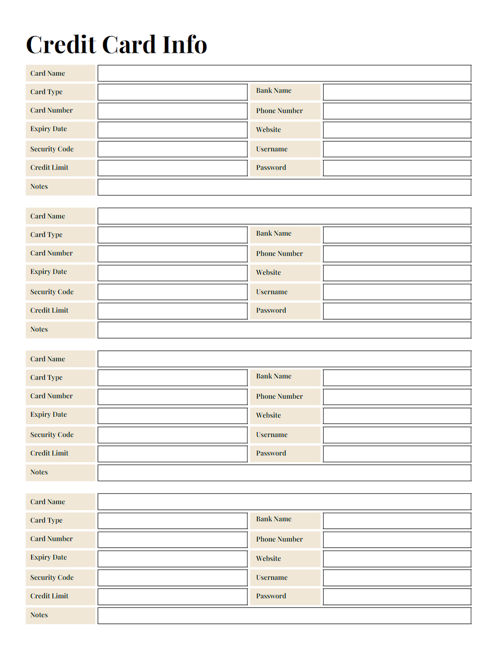 Monthly Budget Planner