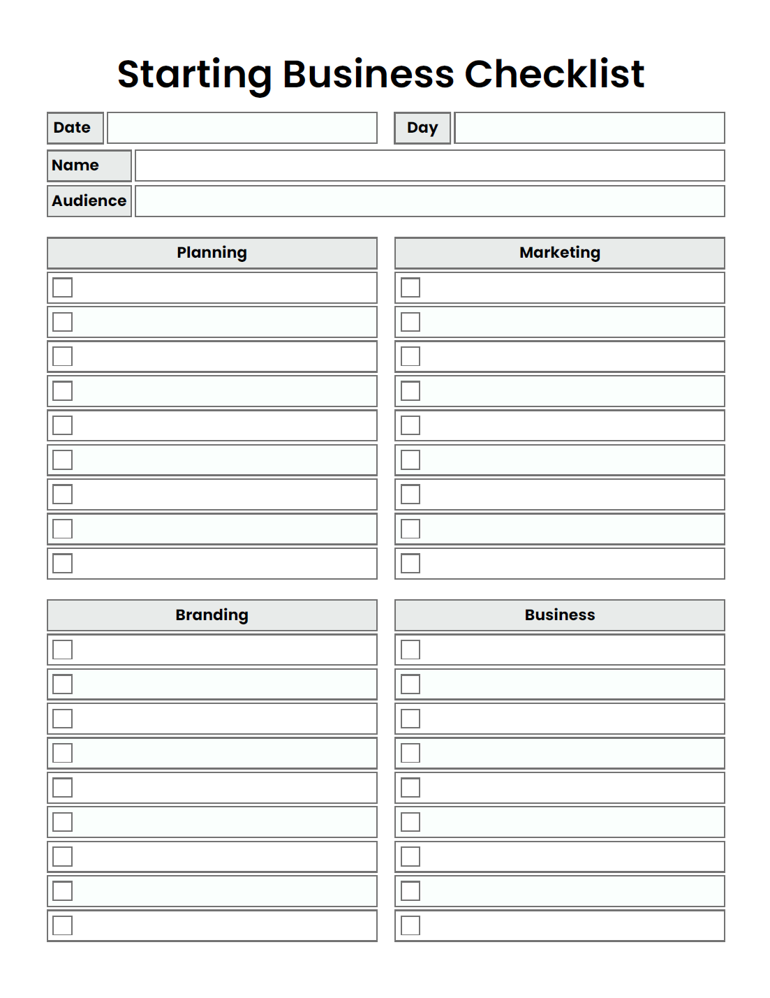Business Planner