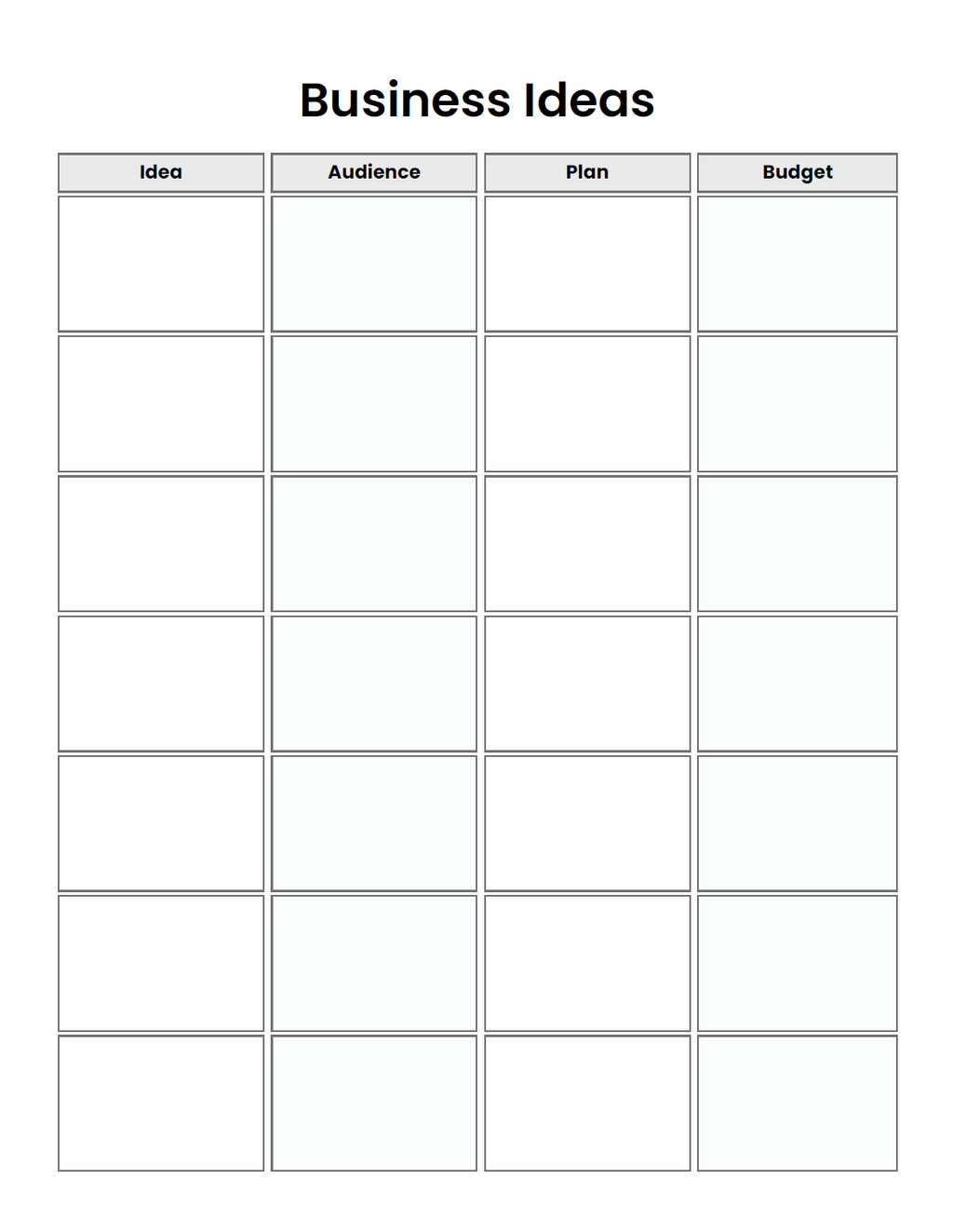 Business Planner