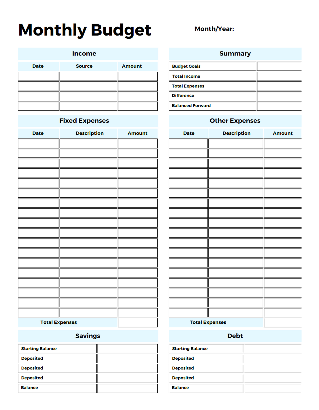 2026 Expense Tracker