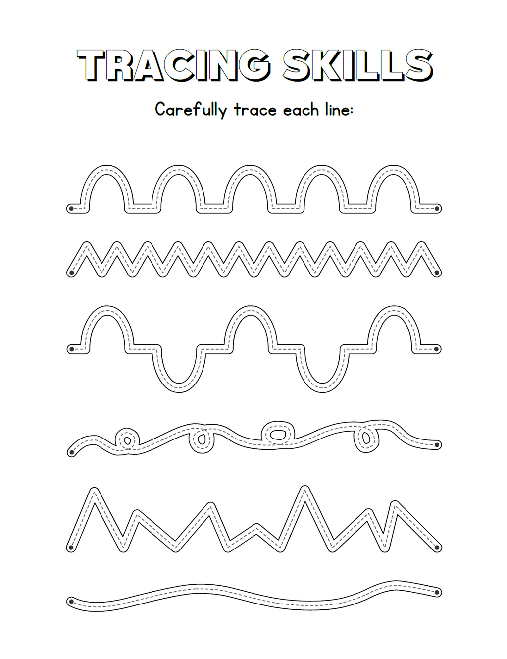 Preschool and Kindergarten Worksheets