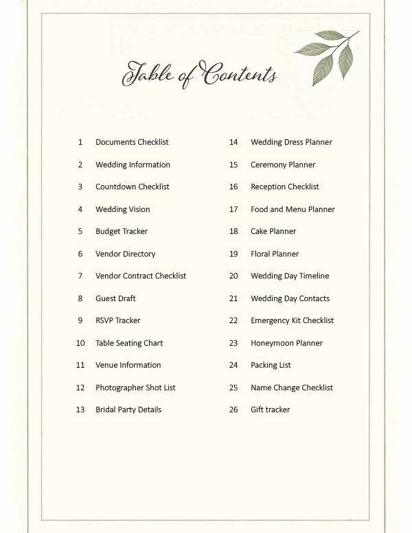 Yes To All Interactive Wedding Planner (for Desktops and Laptops)