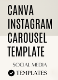 Canva Instagram Carousel Template