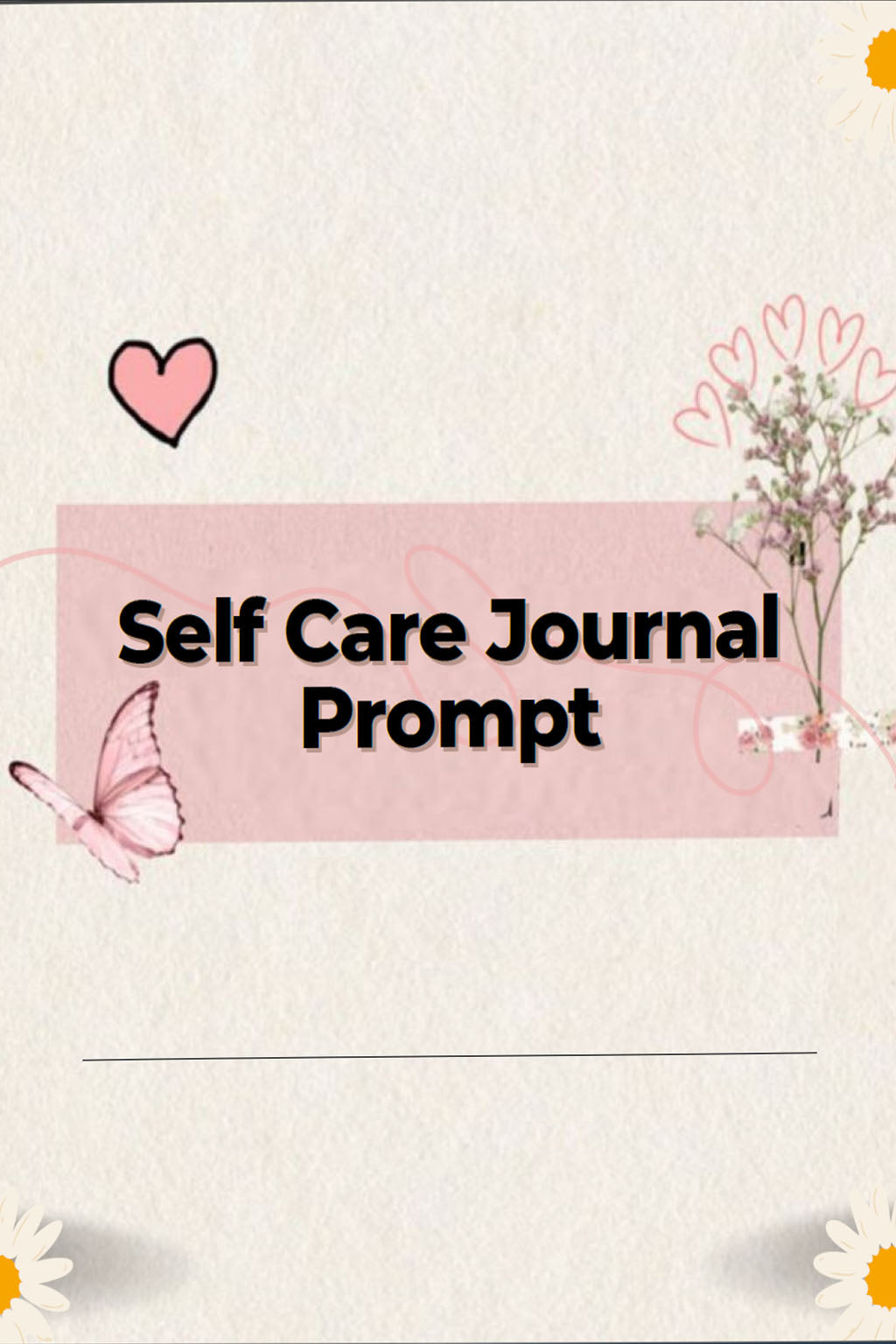 Self Care Journal Prompt