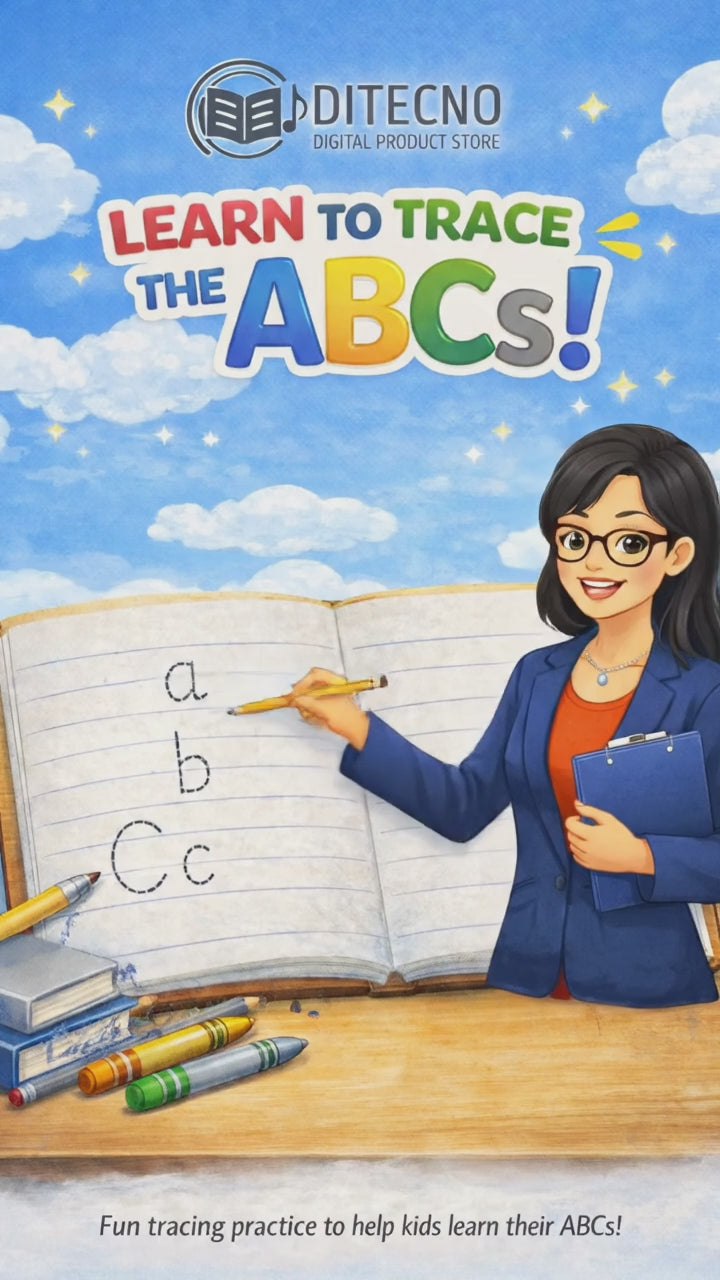 ABC Alphabet Tracing Worksheet