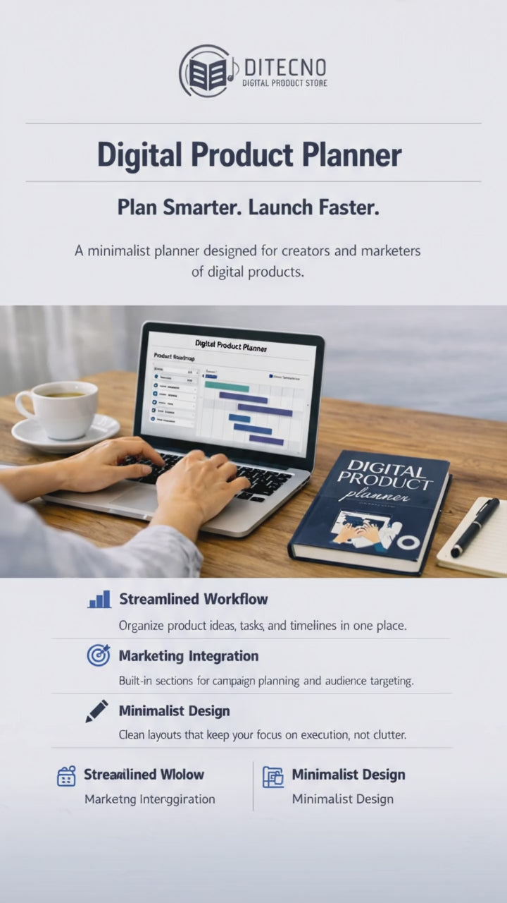 Digital Product Planner